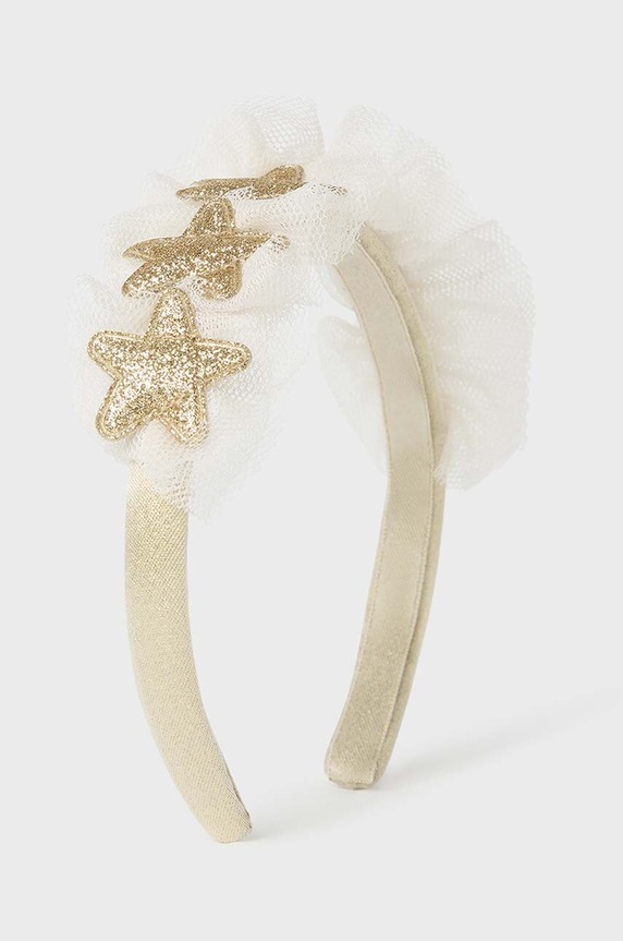 Mayoral opaska do włosów dziecięca beżowy 10778.4B.Bizuteria.9BYH