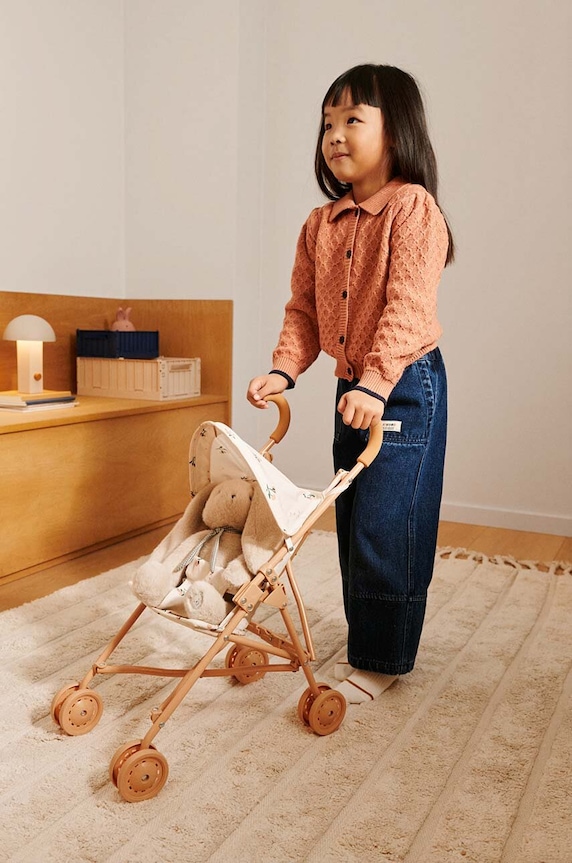 Kolica za lutke Liewood Elsie Doll Stroller bež LW19756