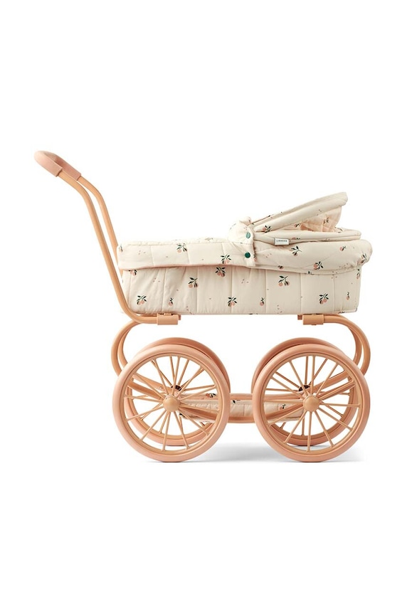 Fete Liewood cărucior de păpuși Adaline Doll Pram LW19758 bej