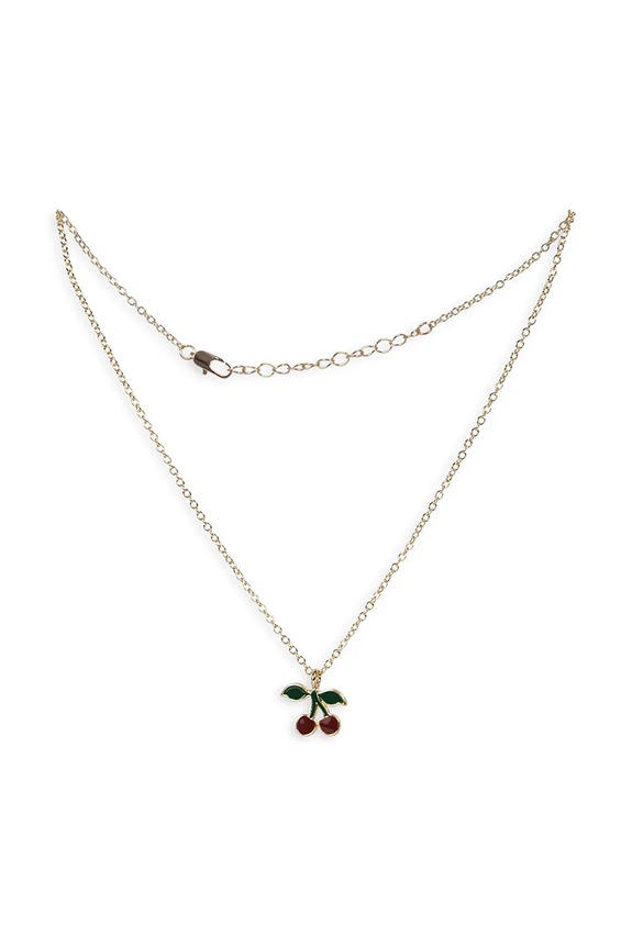 Σετ κοσμημάτων Konges Sløjd CHERRY JEWELRY SET κόκκινο KS101920