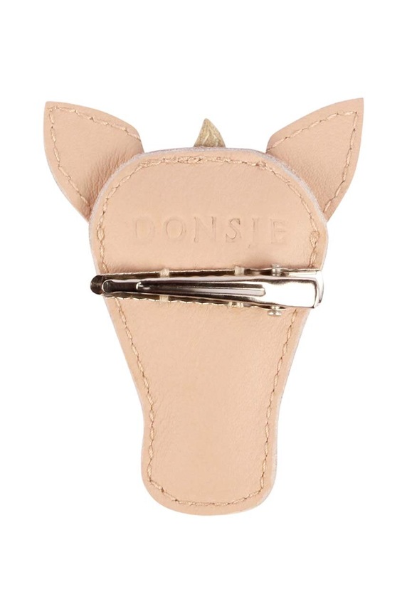 Dievča Detská sponka Donsje Josy Special Hairclip Unicorn 6009004. ružová