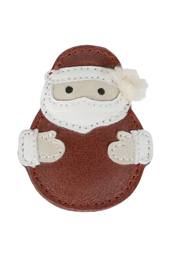 Dětská sponka Donsje Wonda Hairclip Santa 6024606 červená AW24