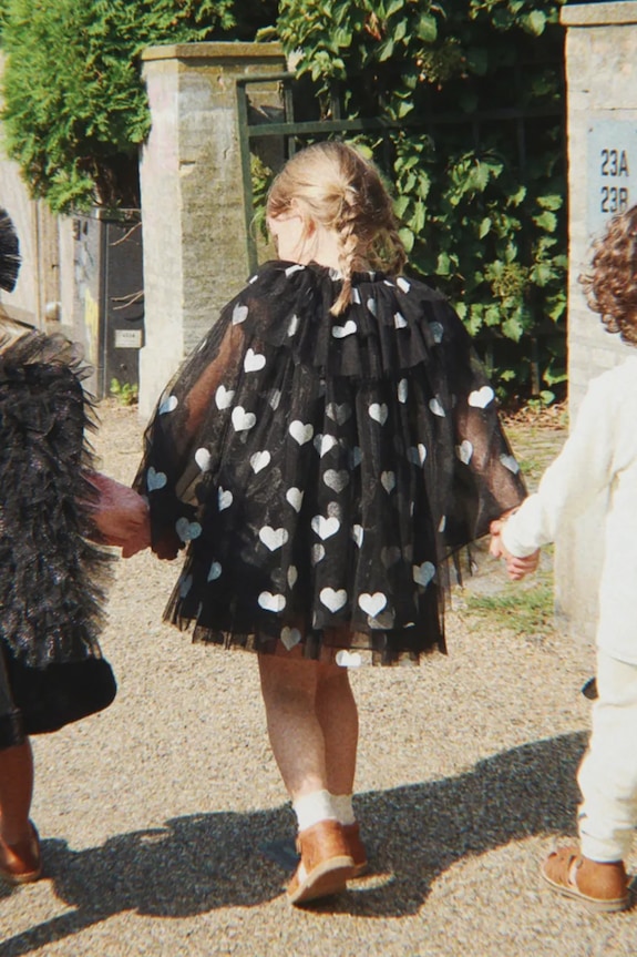 Dětské plavky Konges Sløjd HALLOWEEN WITCH CAPE černá KS102182