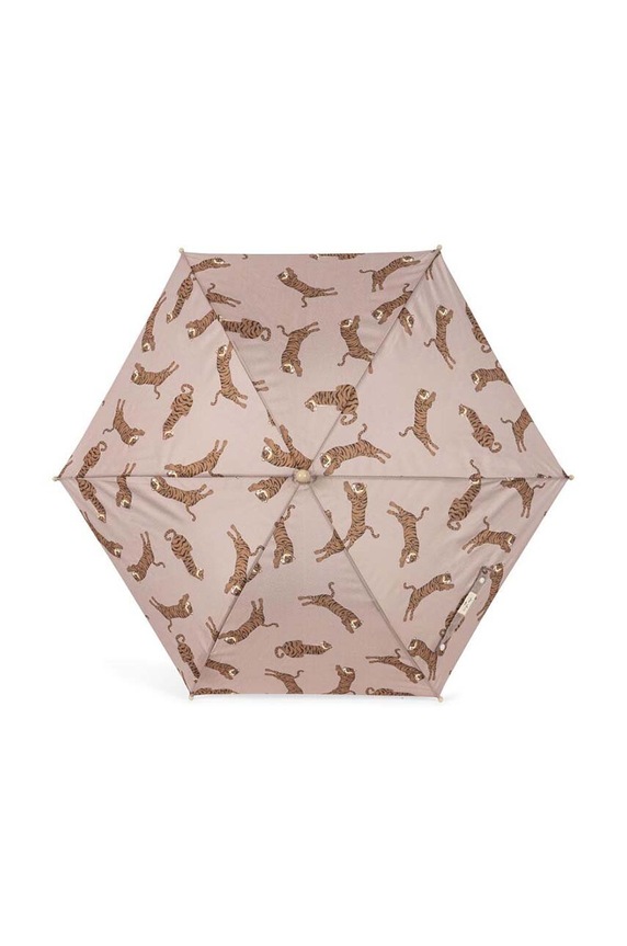 Chłopiec Konges Sløjd parasol dziecięcy KIDS UMBRELLA KS101251 brązowy