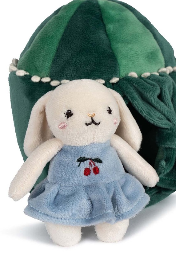 Κοριτσίστικα Παιχνίδι αγκαλιάς μωρού Konges Sløjd BUNNY GOES BALLERINA KS101442 πράσινο