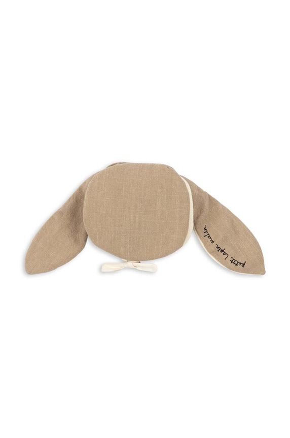 Chłopiec Konges Sløjd zabawka niemowlęca FABRIC BUNNY BOOK KS101508 beżowy