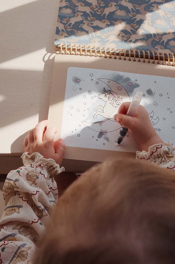 Konges Sløjd kolorowanka wodna MAGIC WATER BOOK FSC KS5242