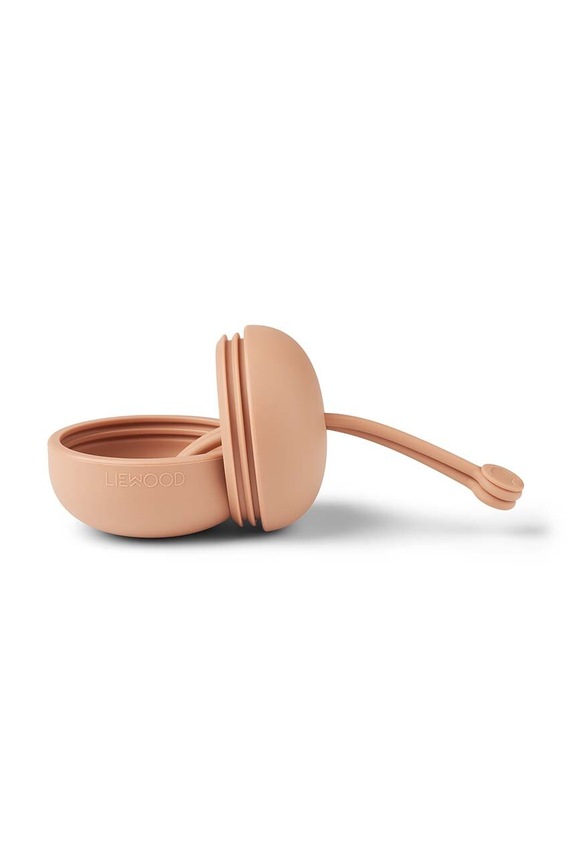 Puzdro na detský cumlík Liewood Philip Pacifier Box oranžová LW14267.K