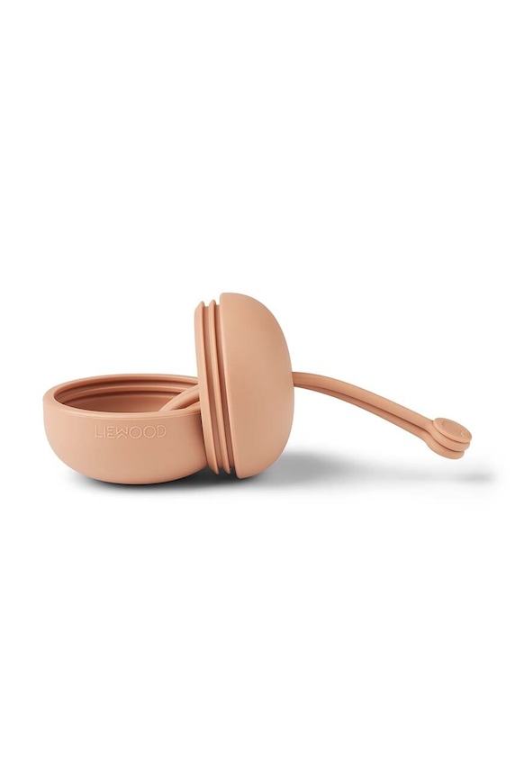 Puzdro na detský cumlík Liewood Philip Pacifier Box oranžová LW14267.K