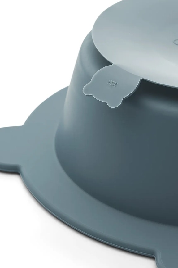 Sada misiek Liewood Peony Suction Bowl 2-pak modrá LW15103