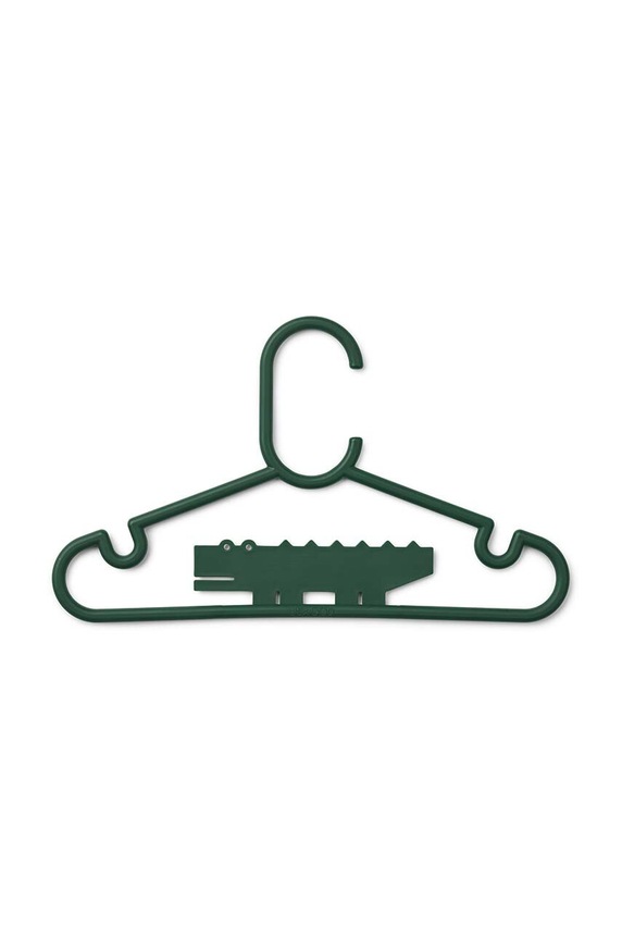 Chłopiec Liewood wieszak dziecięcy Falton crocodile hanger 8-pack 8-pack LW18223 zielony
