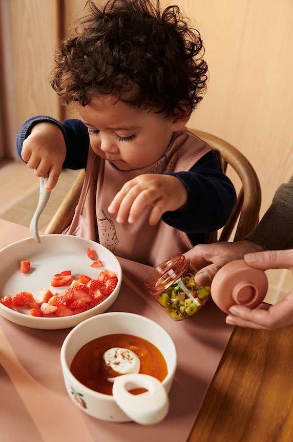 Chłopiec Liewood pudełko do przechowywania żywności Dominique Baby Food Boxes 4-Pack 4-pack LW19267 różowy