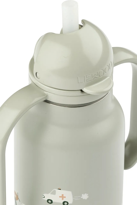Chłopiec Liewood butelka termiczna dla dzieci Kimmie Water Bottle 250 ml LW19618 szary