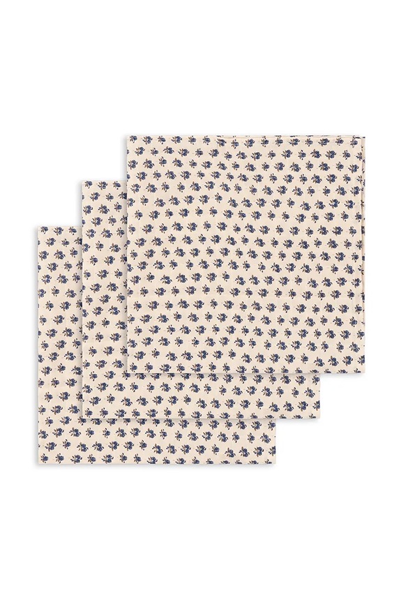 Βρεφική πάνα Konges Sløjd 3 PACK MUSLIN CLOTH GOTS 3-pack KS101875 μπεζ AW24