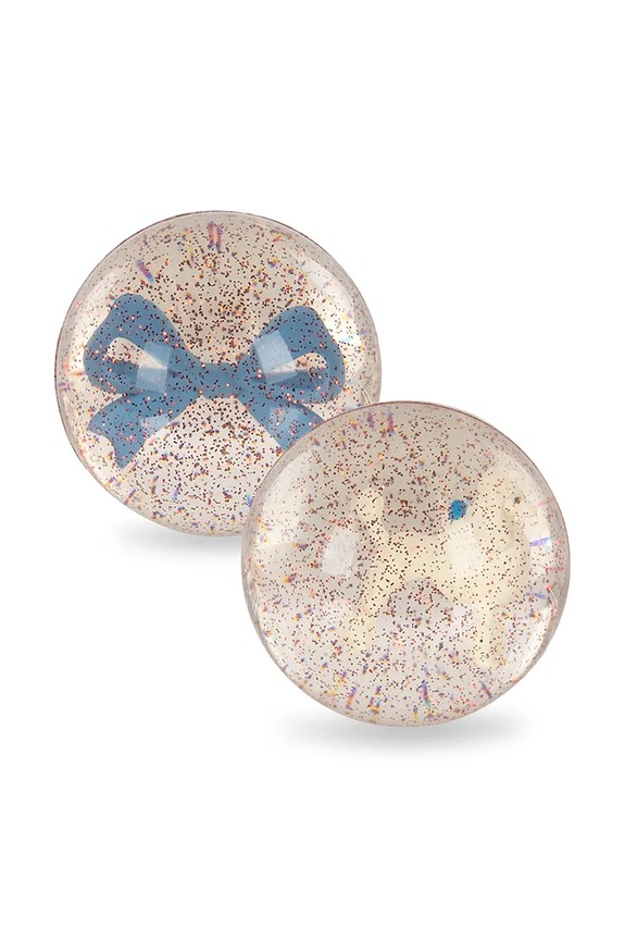 Μπάλες από καουτσούκ Konges Sløjd BOUNCING BALL SETS 2-pack 2-pack μπλε KS101903