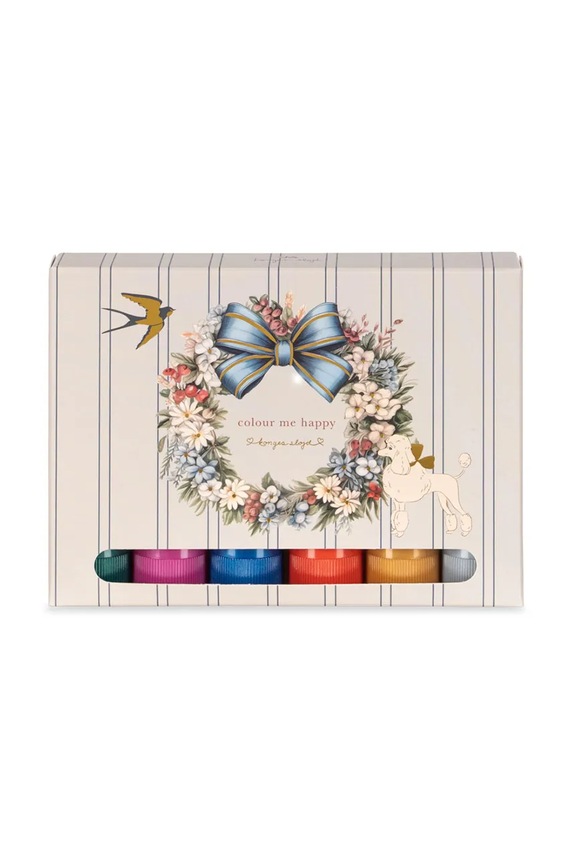 Пастели Konges Sløjd SOFT CRAYONS (6 броя) сребърен KS102110