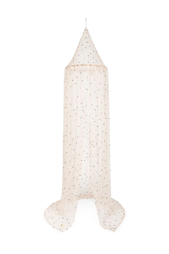 Θόλος Konges Sløjd BED CANOPY TULLE CHERRY GLITTER μπεζ KS101835