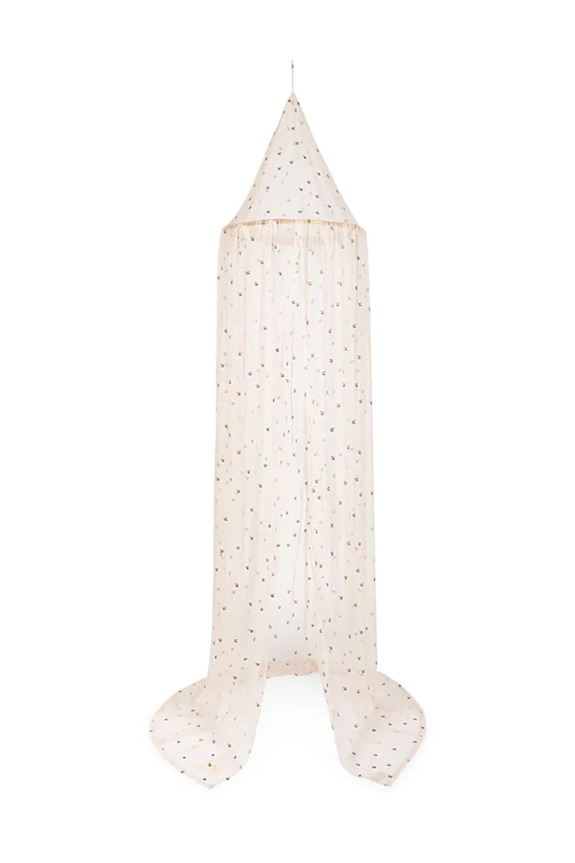 Θόλος Konges Sløjd BED CANOPY TULLE CHERRY GLITTER μπεζ KS101835