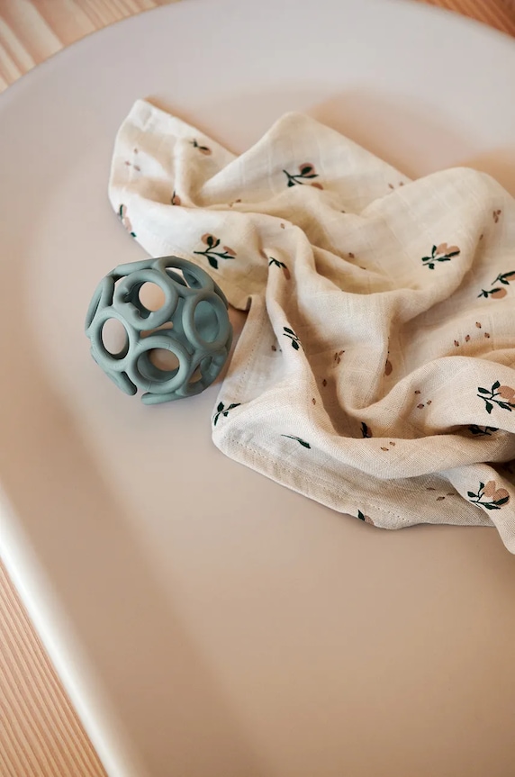 Κοριτσίστικα Βρεφικά δοντάκια Liewood Jasmin teether ball 2-pack 2-pack LW12943 τιρκουάζ