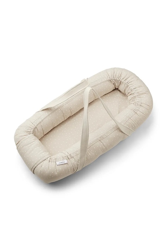 Liewood kokon niemowlęcy Gro Printed Babylift LW12378 beżowy AW24