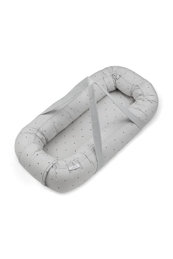 Hniezdo pre bábätko Liewood Gro Printed Babylift Pre bábätká sivá LW12378