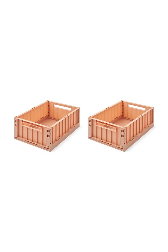 Úložný box Liewood Weston Storage Box M 2-pack 2-pak ružová LW14677