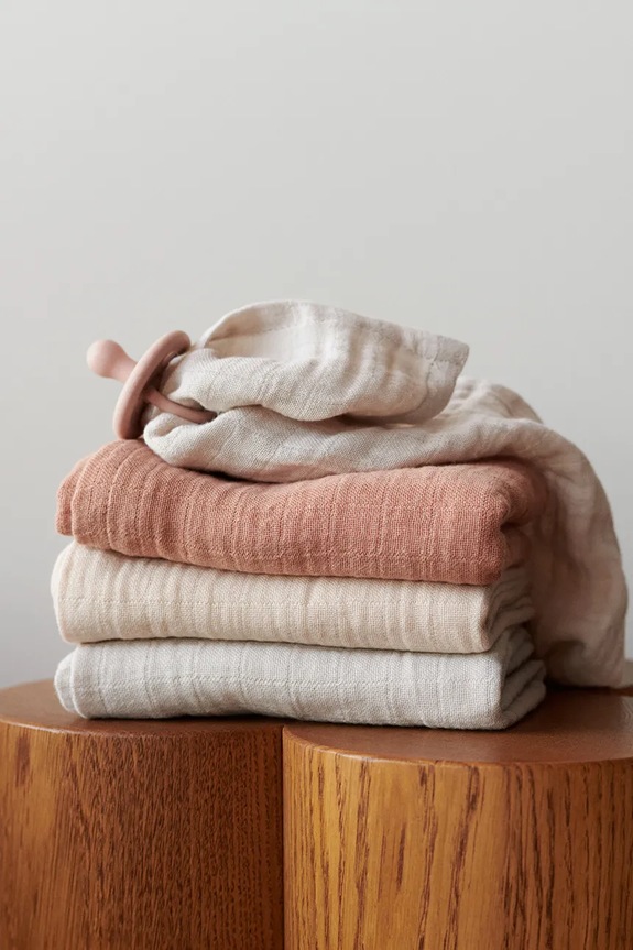 Liewood cârpă pentru copii Lewis Muslin Cloth 3-Pack 3-pack 3-pack bej LW20209