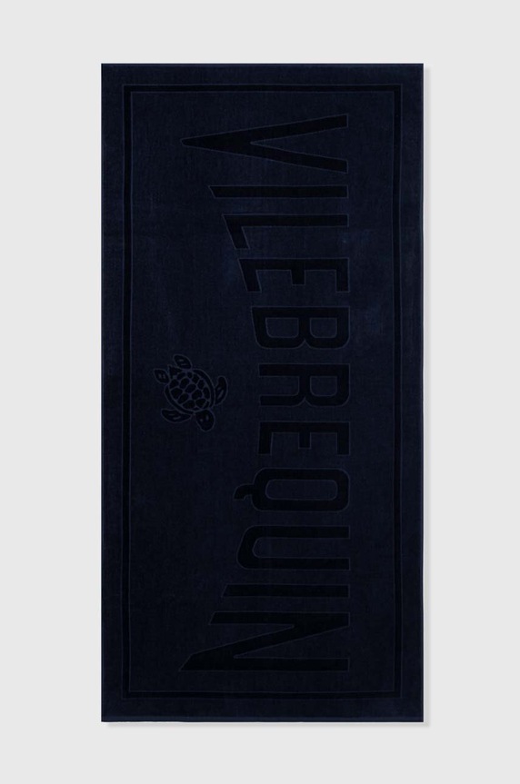 Bavlnený uterák Vilebrequin SAND 90 x 180 cm tmavomodrá SANC1200