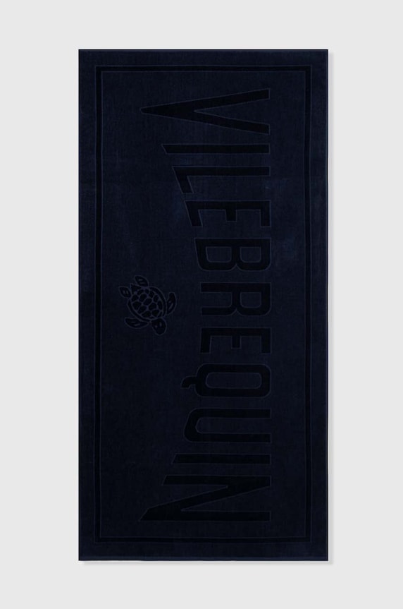 Bavlnený uterák Vilebrequin SAND 90 x 180 cm tmavomodrá SANC1200