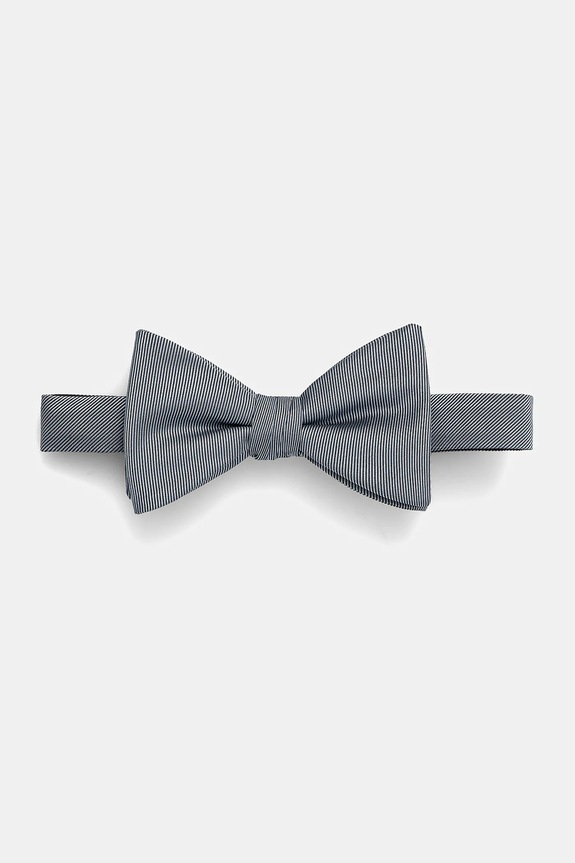 Hodvábny motýlik HUGO Bow tie dressy modrá 50520667