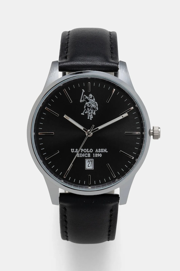 Ρολόι U.S. Polo Assn. OWEN μαύρο USP4940ST