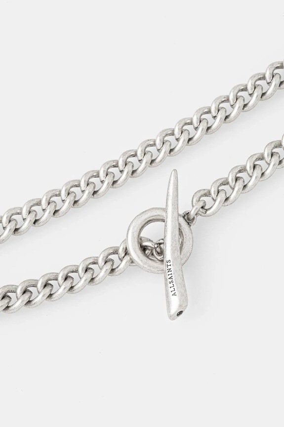 AllSaints karperec 37501872SLV041 ezüst AA00