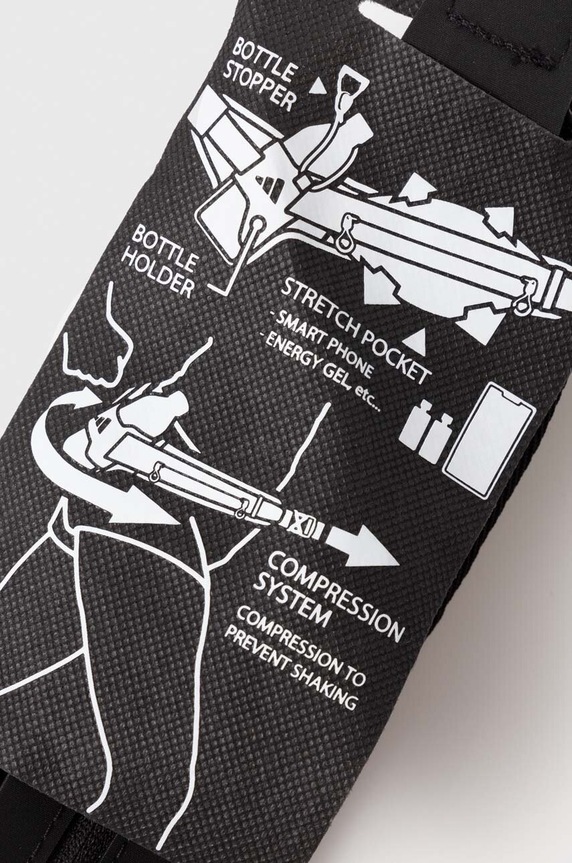 Pojas za trčanje adidas Performance Run crna IT2060