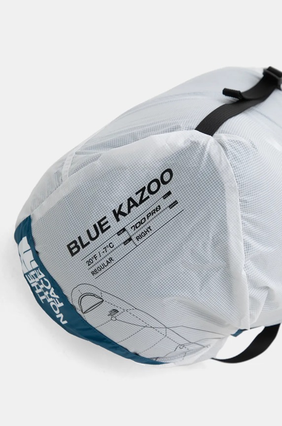 The North Face śpiwór puchowy Blue Kazoo Regular NF0A52DY33F1