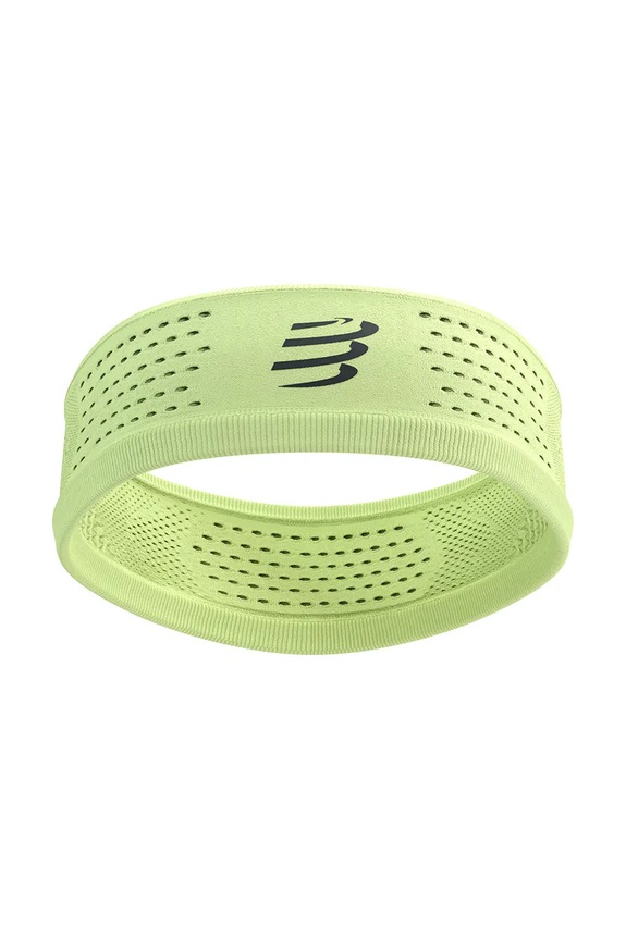 Compressport opaska na głowę XBNU391 zielony SS26
