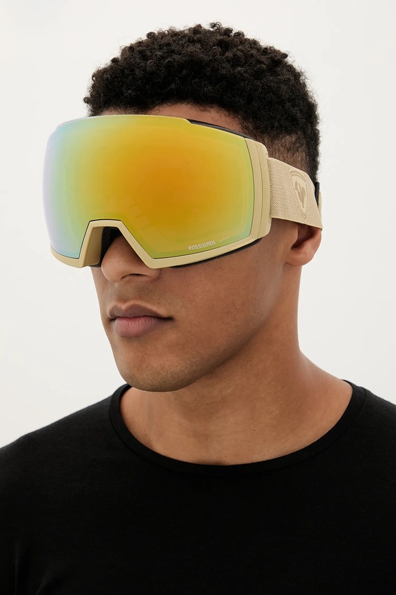 Rossignol gogle narciarskie Magnelens RKKG206 beżowy AW24