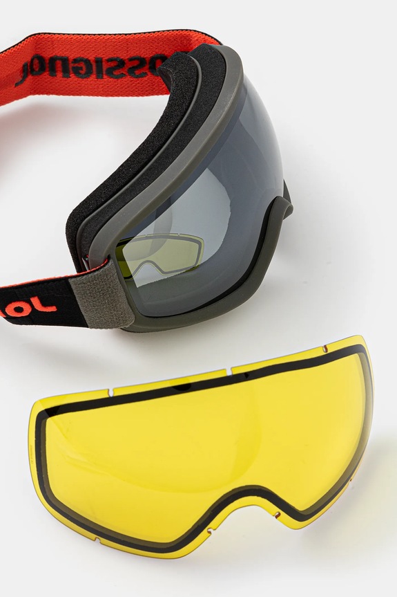 Rossignol gogle narciarskie Ace Hero RKLG103 szary AW24