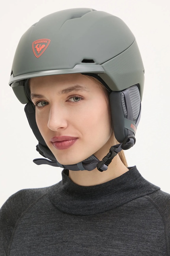Rossignol kask narciarski Alta Impacts zielony RKMHH03