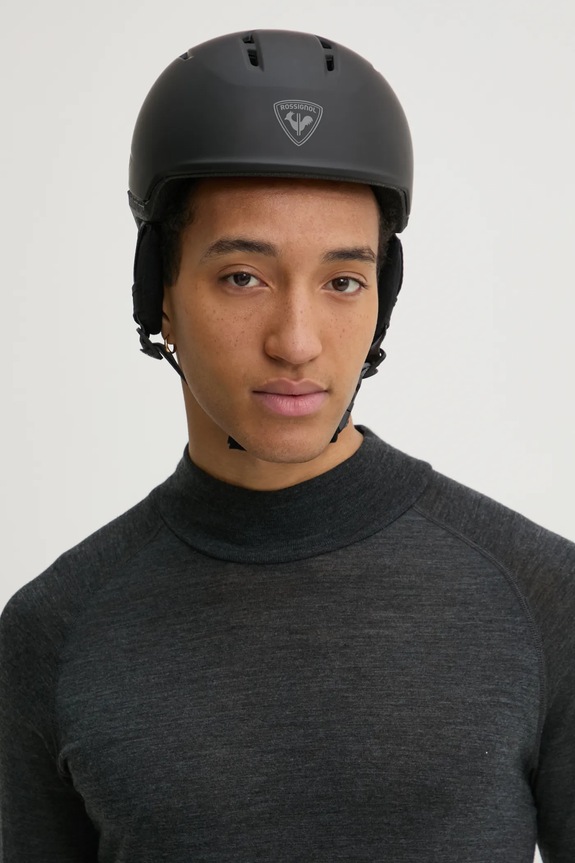 Rossignol kask narciarski Fit Impacts czarny RKNHF01