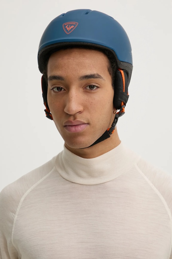 Rossignol kask narciarski Fit Impacts granatowy RKNHF02