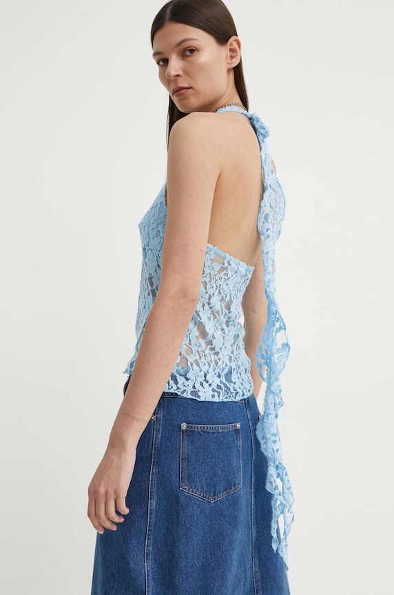 Résumé top BirdieRS Top uni albastru 121641174