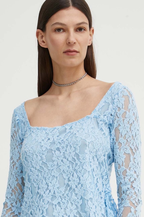 Résumé longsleeve BirdieRS Blouse niebieski 121651174