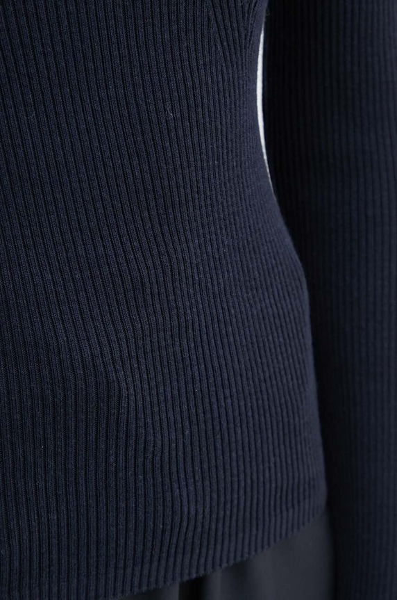 Herskind pulover din amestec de mătase Nova 5266106 bleumarin