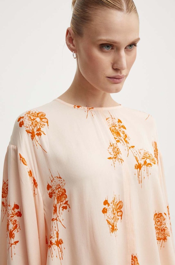 Blúzka Day Birger et Mikkelsen Becky - Falling Flowers DAY65243204 oranžová
