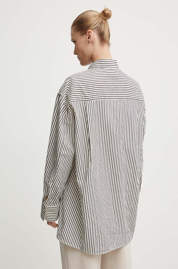 Odzież Day Birger et Mikkelsen koszula Tan - Daily Classic Stripe RD DAY65243312 multicolor