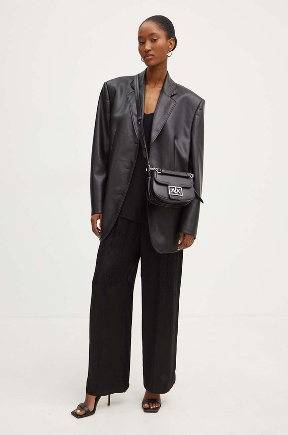 Bluza Armani Exchange 6DYH20.YN4VZ crna AW24