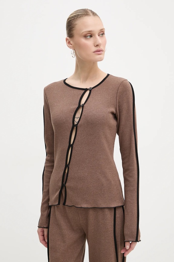 Résumé pulóver CiaraRS vékony barna 222341213