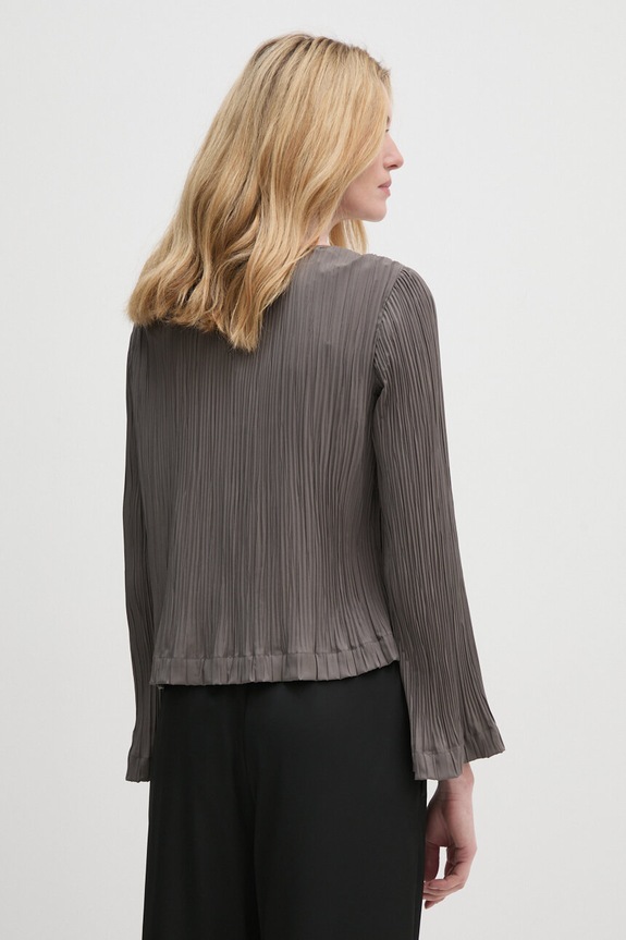 Odzież Sisley bluzka 5IWWLQ07D szary