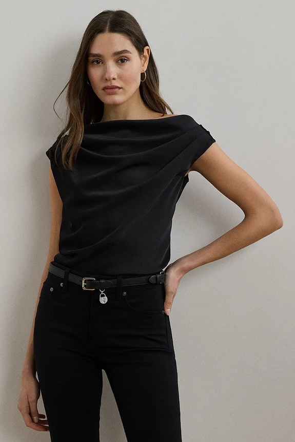 Bluza Lauren Ralph Lauren crna 200951231