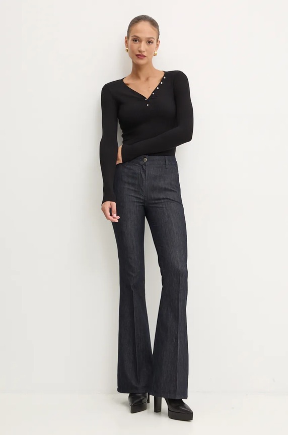 Guess longsleeve KYLA W4BP51.KBCO2 czarny AW24